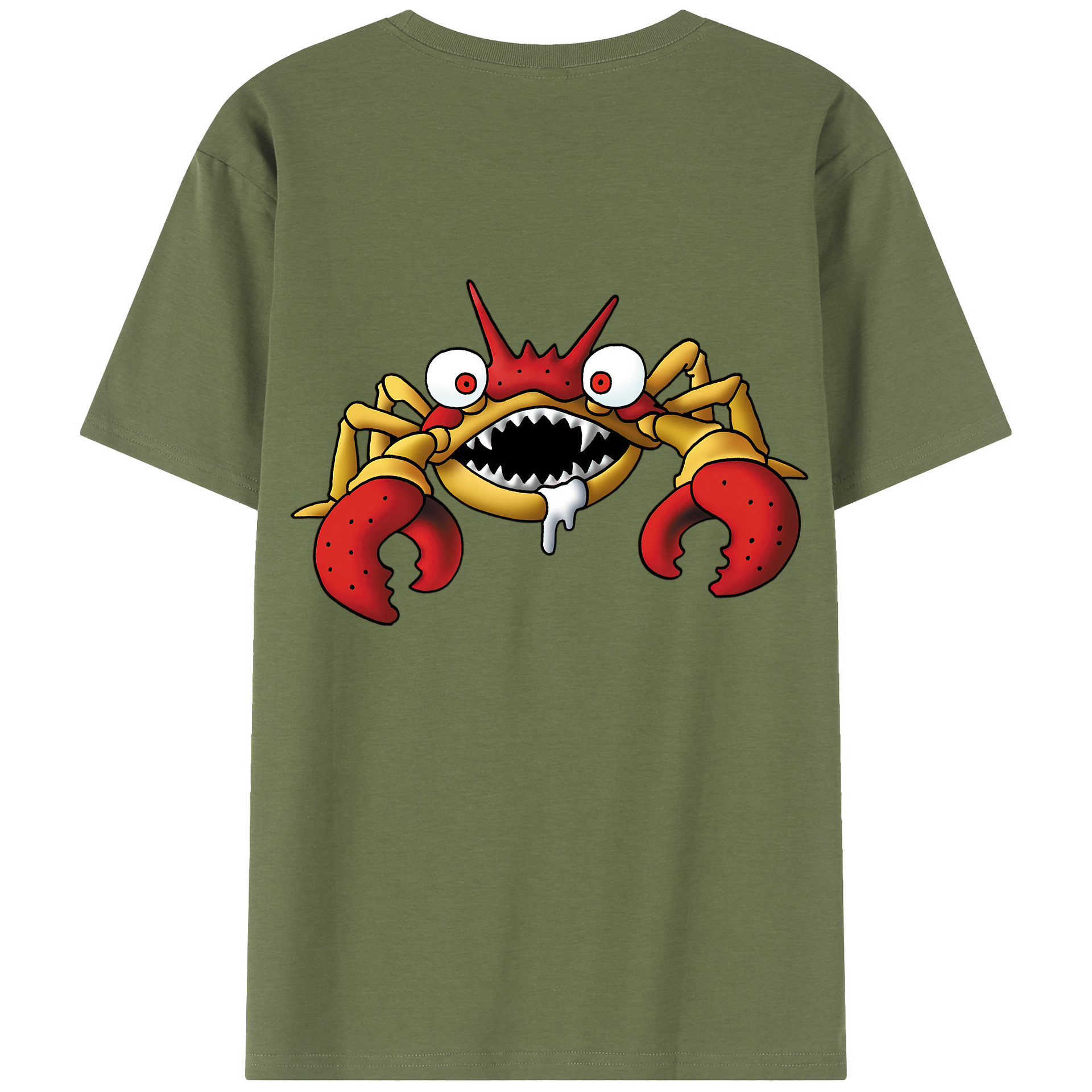 （画像用） ドラゴンクエスト Doragon Kuesuto Dragon Quest 綿100％半袖Tシャツ（背面プリント）